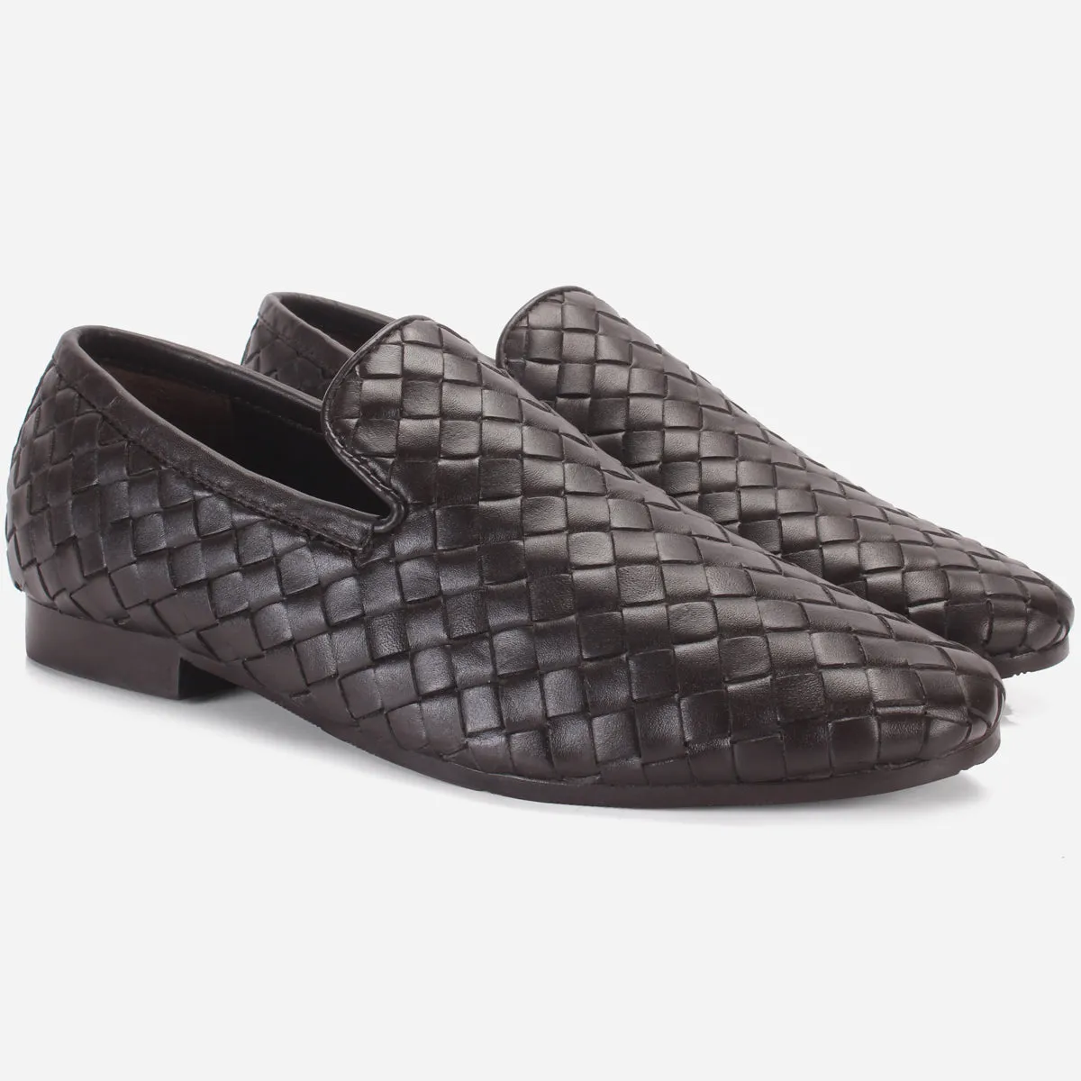 Men "GYTORE" Leather Slide In Dress Shoes