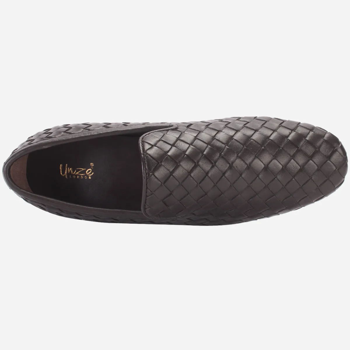 Men "GYTORE" Leather Slide In Dress Shoes