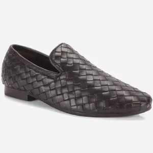 Men "GYTORE" Leather Slide In Dress Shoes