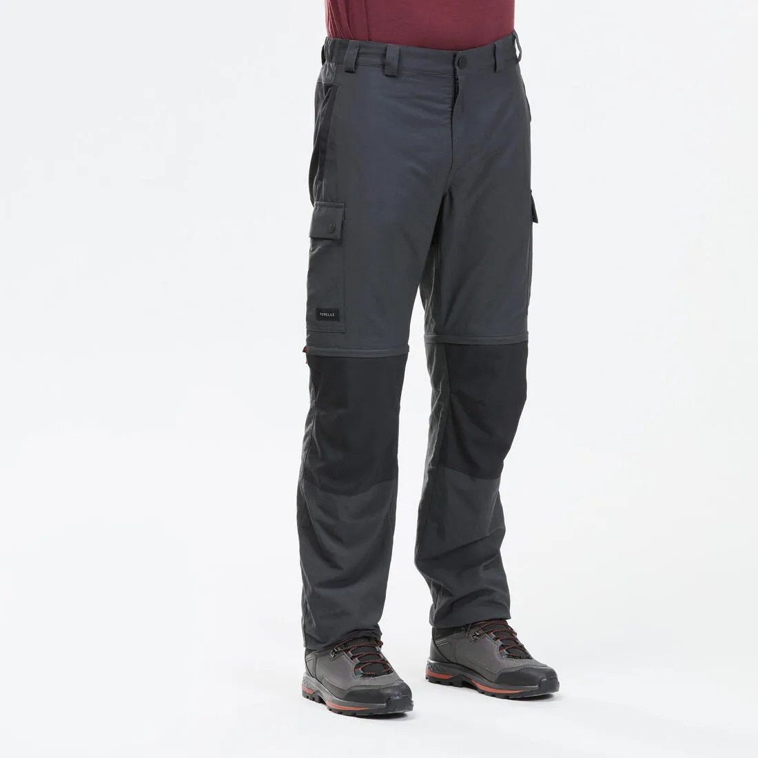 Men’s Modular and Durable Mountain Trekking Trousers MT100