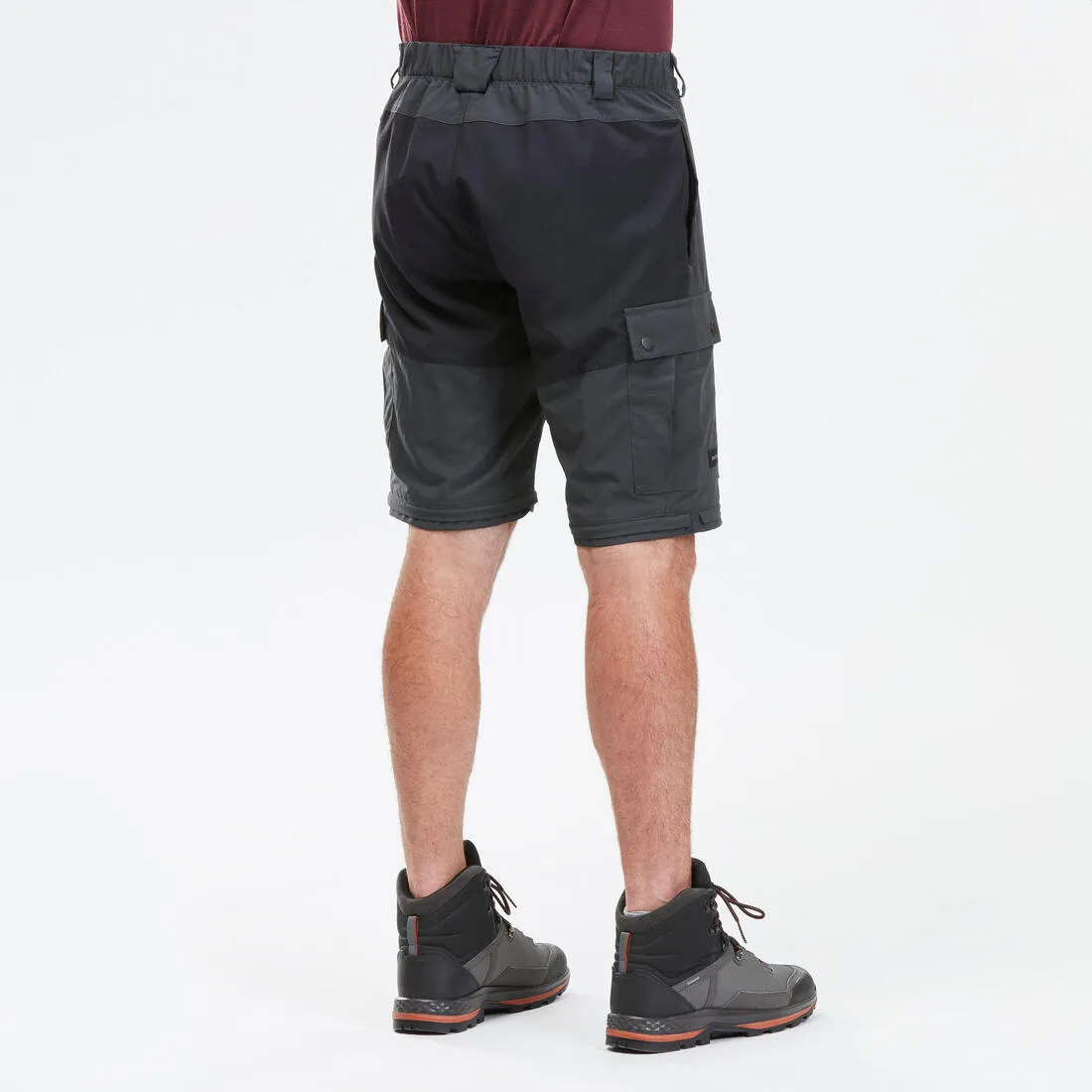 Men’s Modular and Durable Mountain Trekking Trousers MT100