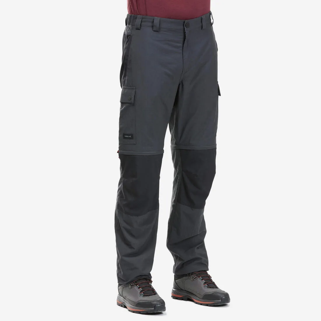 Men’s Modular and Durable Mountain Trekking Trousers MT100