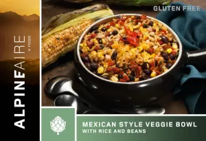 Mexican Style Veggie Bowl (Vegetarian) (Gluten-Free)