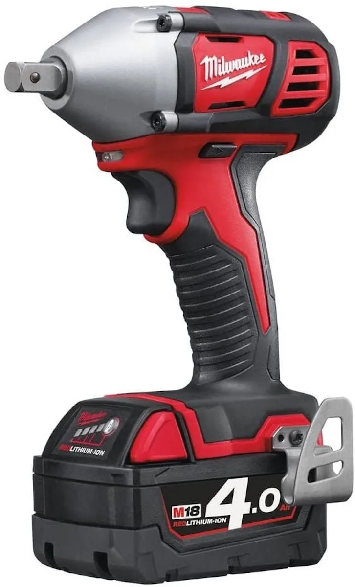 Milwaukee M18BIW12-402C Brushless M18 Compact 1/2 inch Impact Wrench 18V c/w 2 nos 4.0AH Batteries and Charger