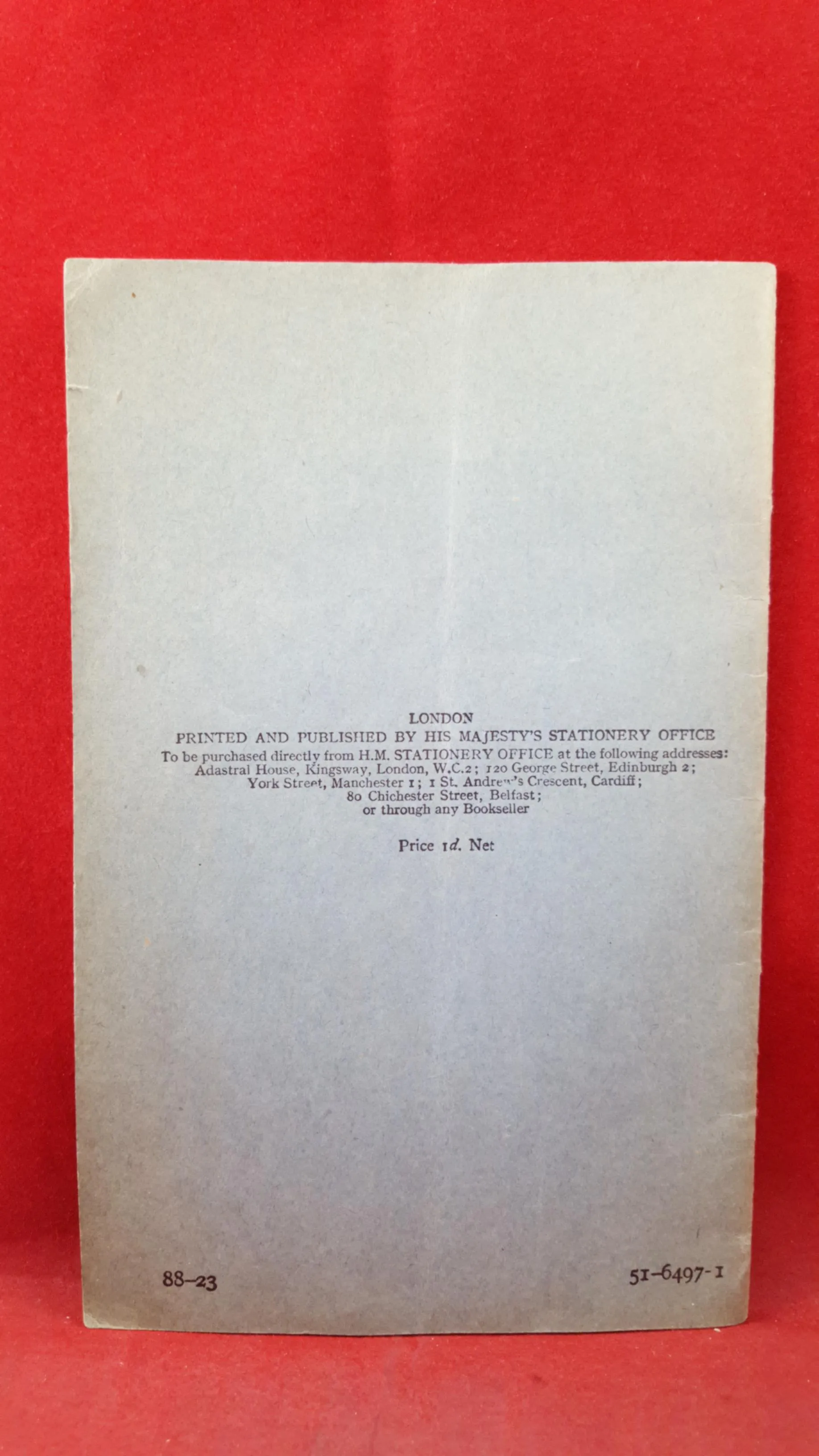 Ministry of Transport The Highway Code, 1936, with Great British Driving Licence