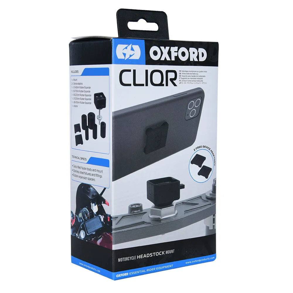 Motorcycle Head stock Mount Oxford CLIQR