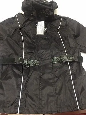 MOTORCYCLE MOTORBIKE RAIN GEAR WOMENS RAIN SUIT WATERPROF LIGHTWEIGHT BLK