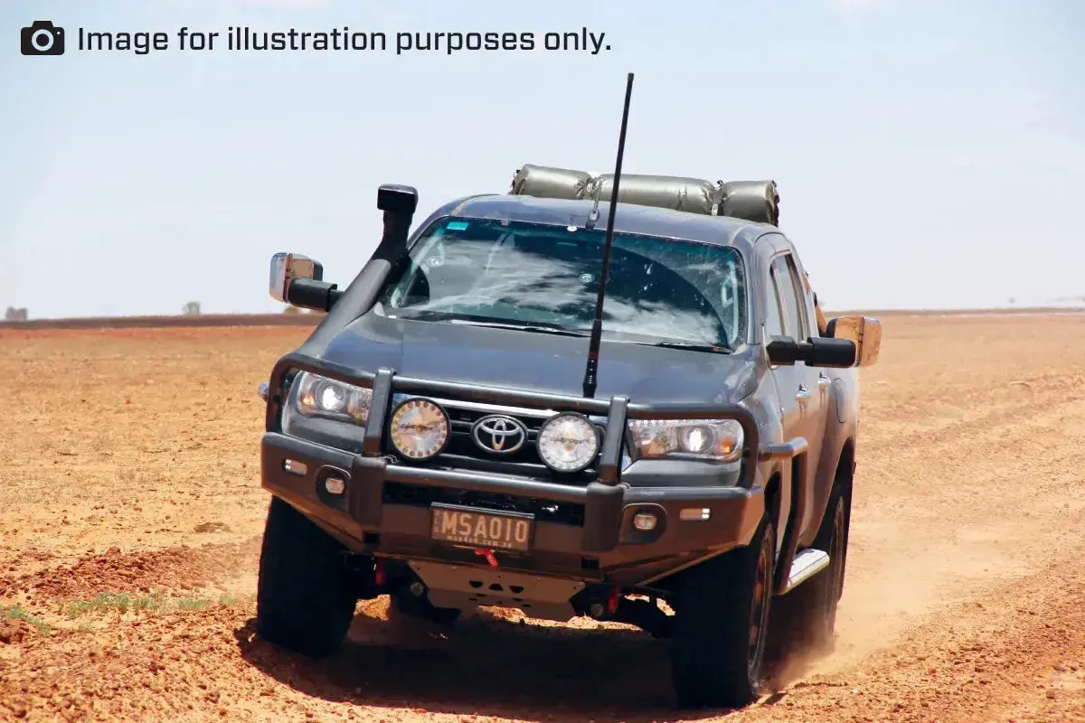 MSA Towing Mirror compatible with Toyota Hilux Black