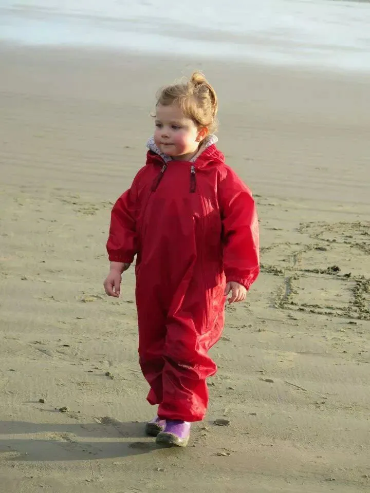 Muddy Buddy Waterproof Coveralls - Red