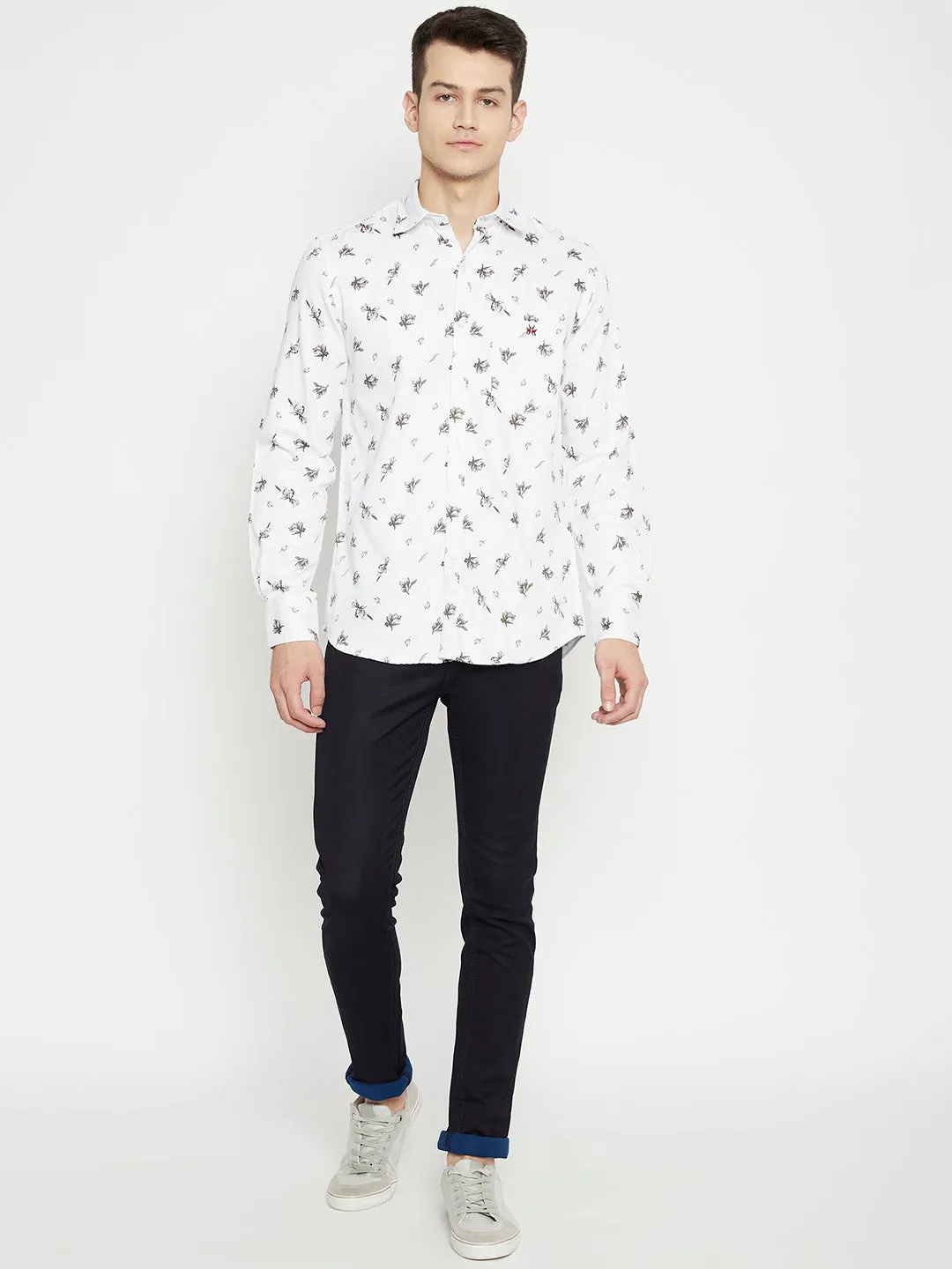 Navy Blue Slim Fit Jeans