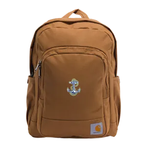Navy Carhartt Classic Laptop Bag (Brown)