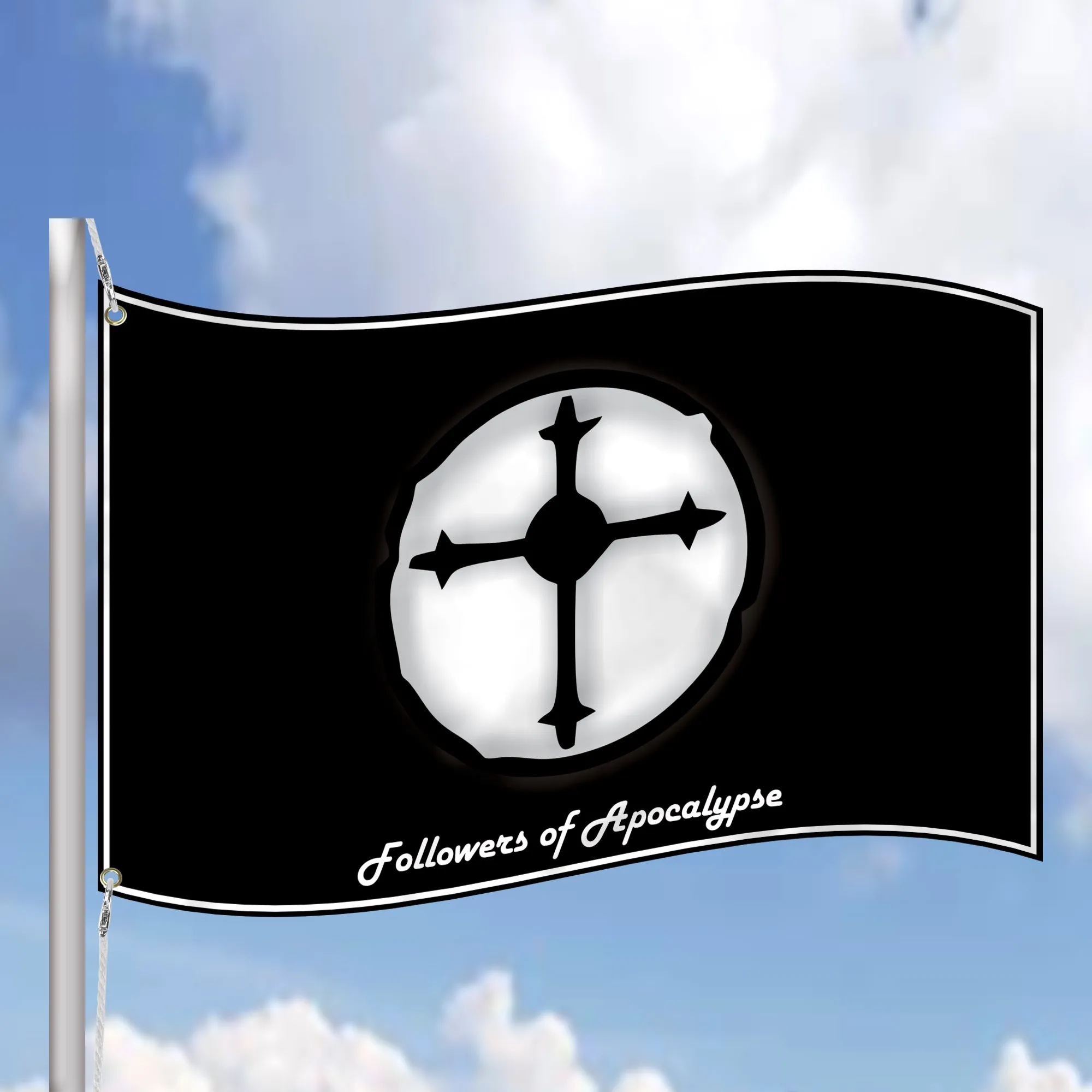 New California Republic California State USA United States of America Flag Banner