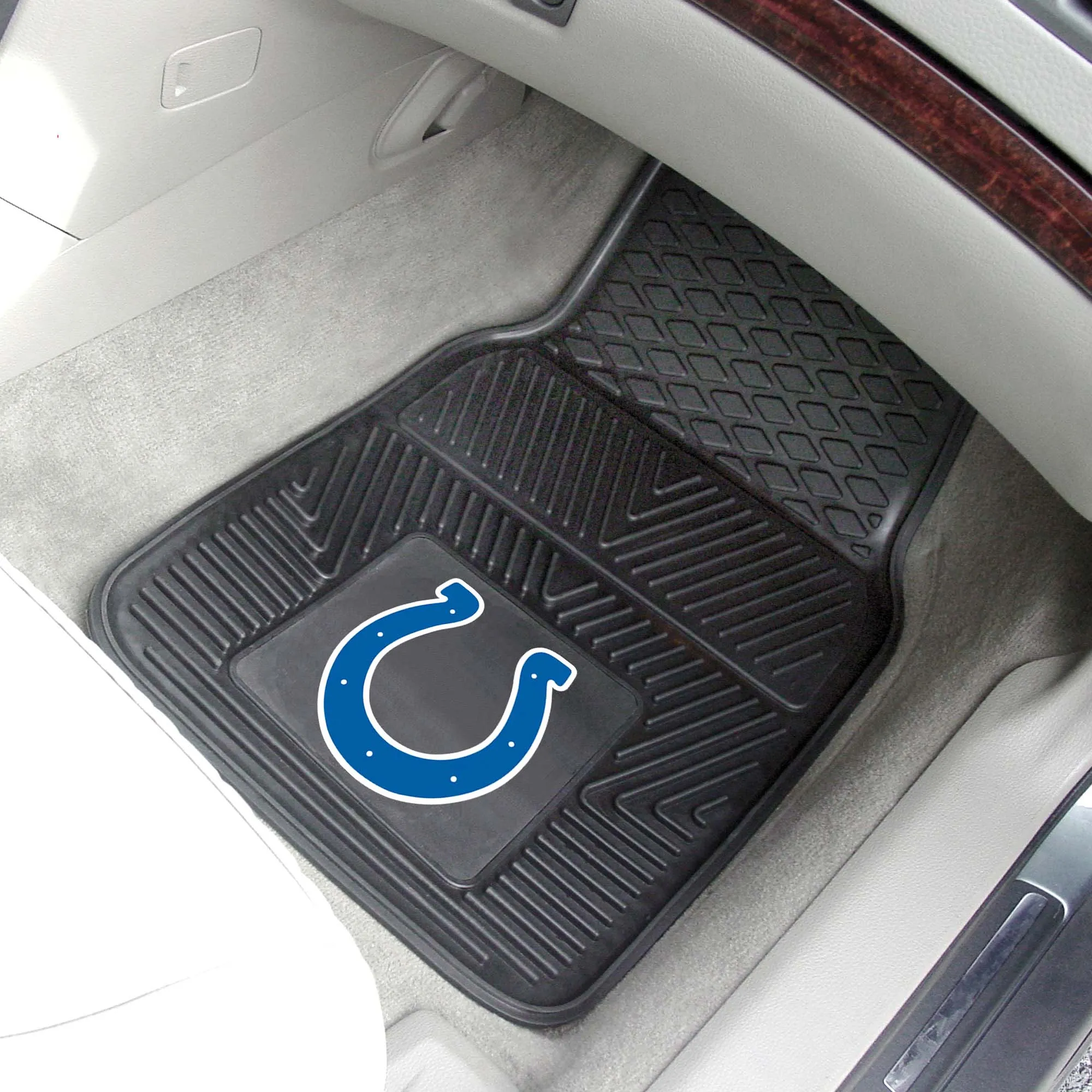 NFL - Indianapolis Colts 2-pc Vinyl Car Mat Set