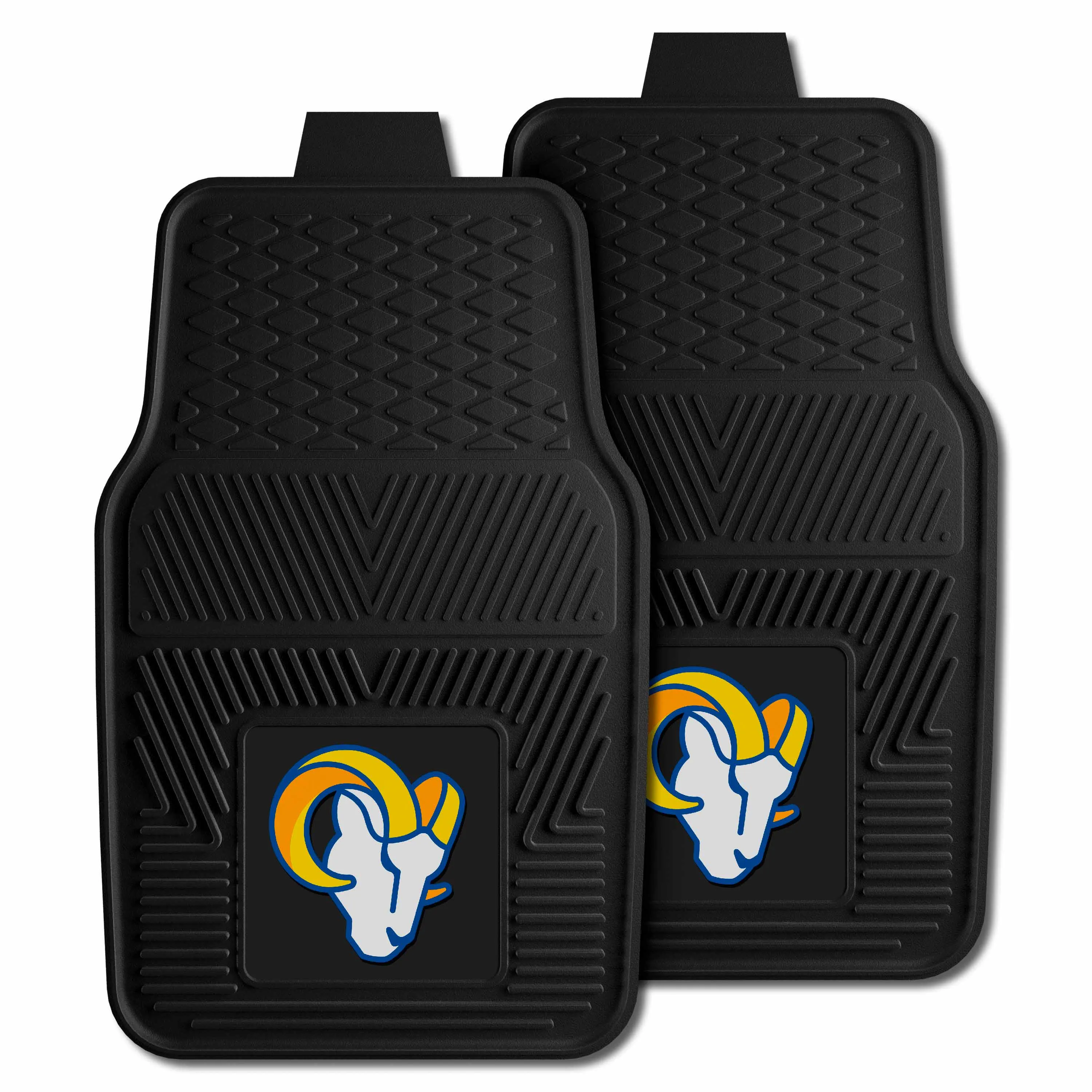 NFL - Los Angeles Rams 2-pc Vinyl Car Mat Set