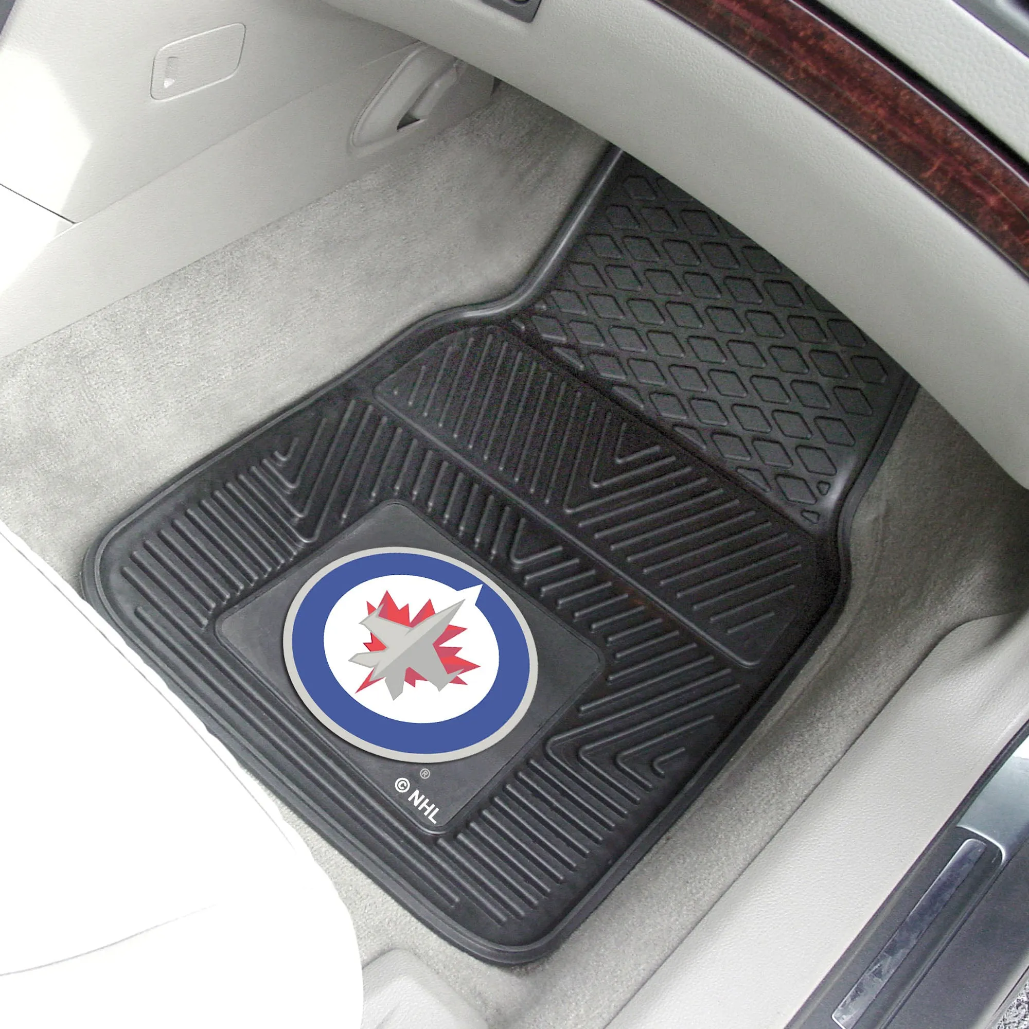 NHL - Winnipeg Jets 2-pc Vinyl Car Mat Set