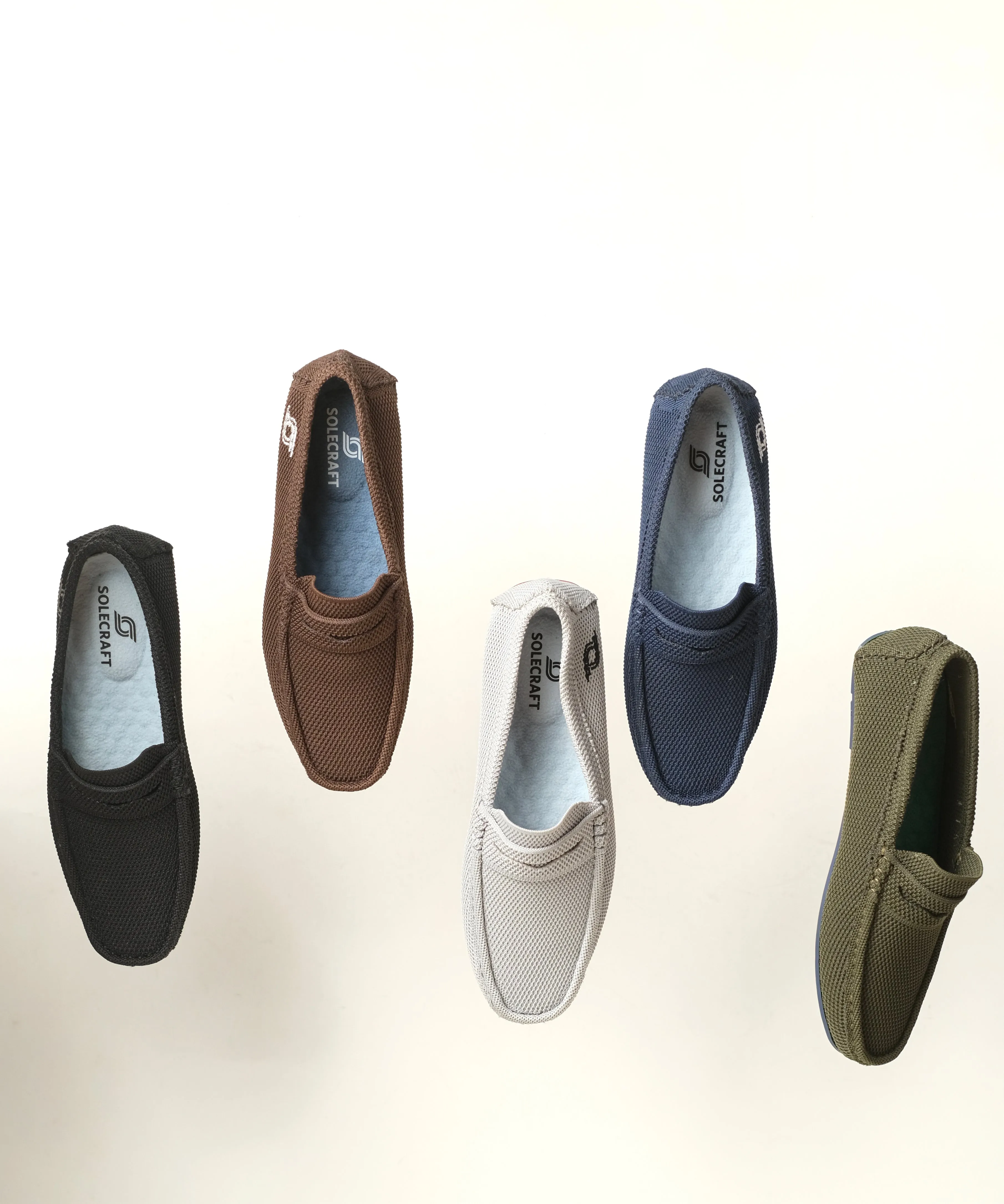 OCEAN-KNIT LOAFERS