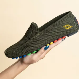 OCEAN-KNIT LOAFERS