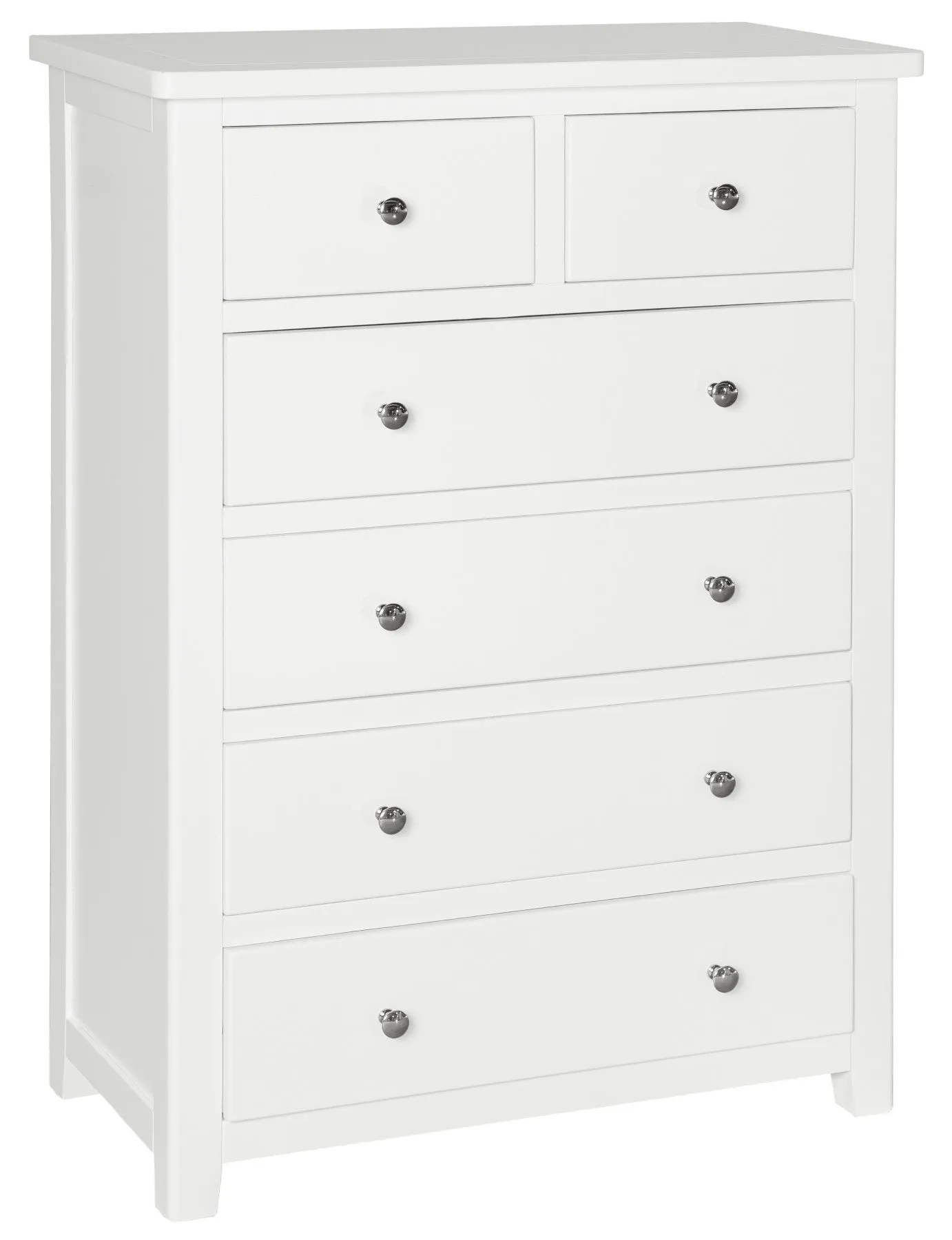Oxford 2 Over 4 Chest White