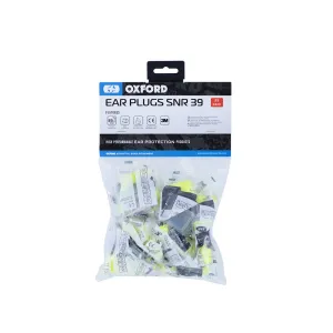 Oxford Ear Plugs SNR 39 (25 Pack)