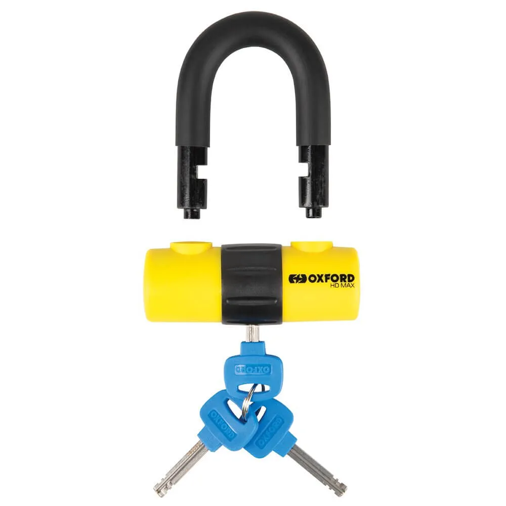 Oxford HD Max Disc Lock Yellow