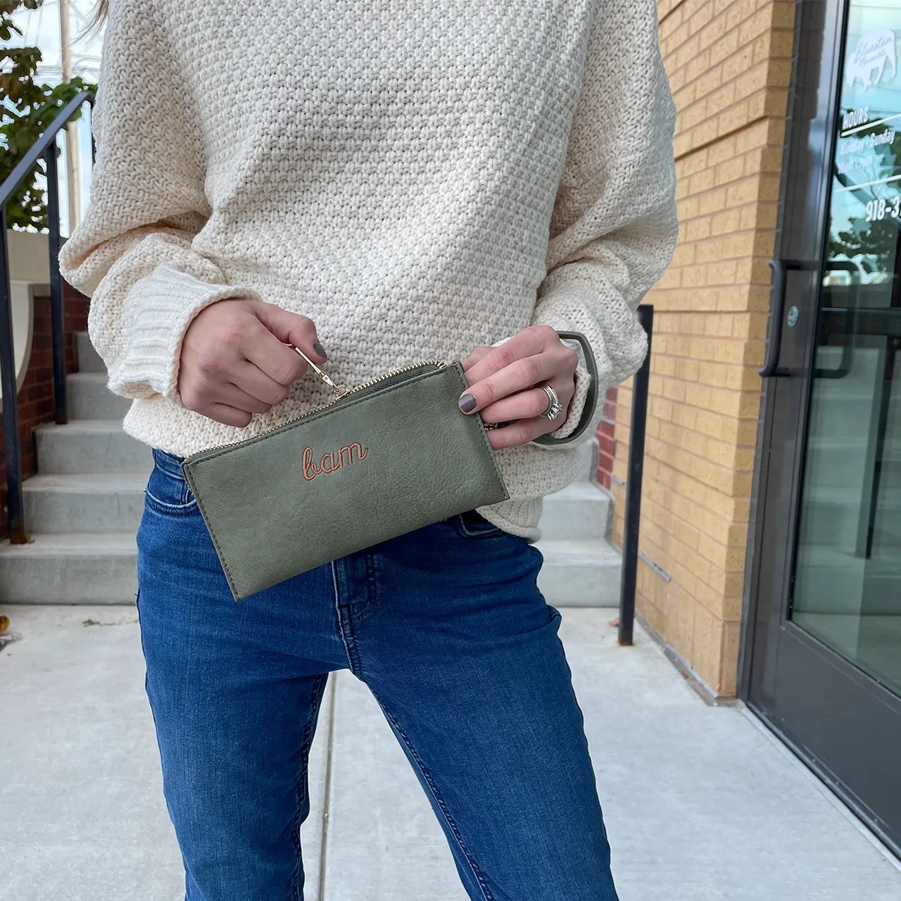 Oxford Wallet Clutch