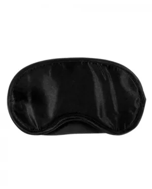 Padded Blindfold - Comfortable Satin Material - No-Peek Nose Cover