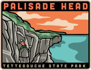 Palisade Head Climbing - Superior Crack Sticker