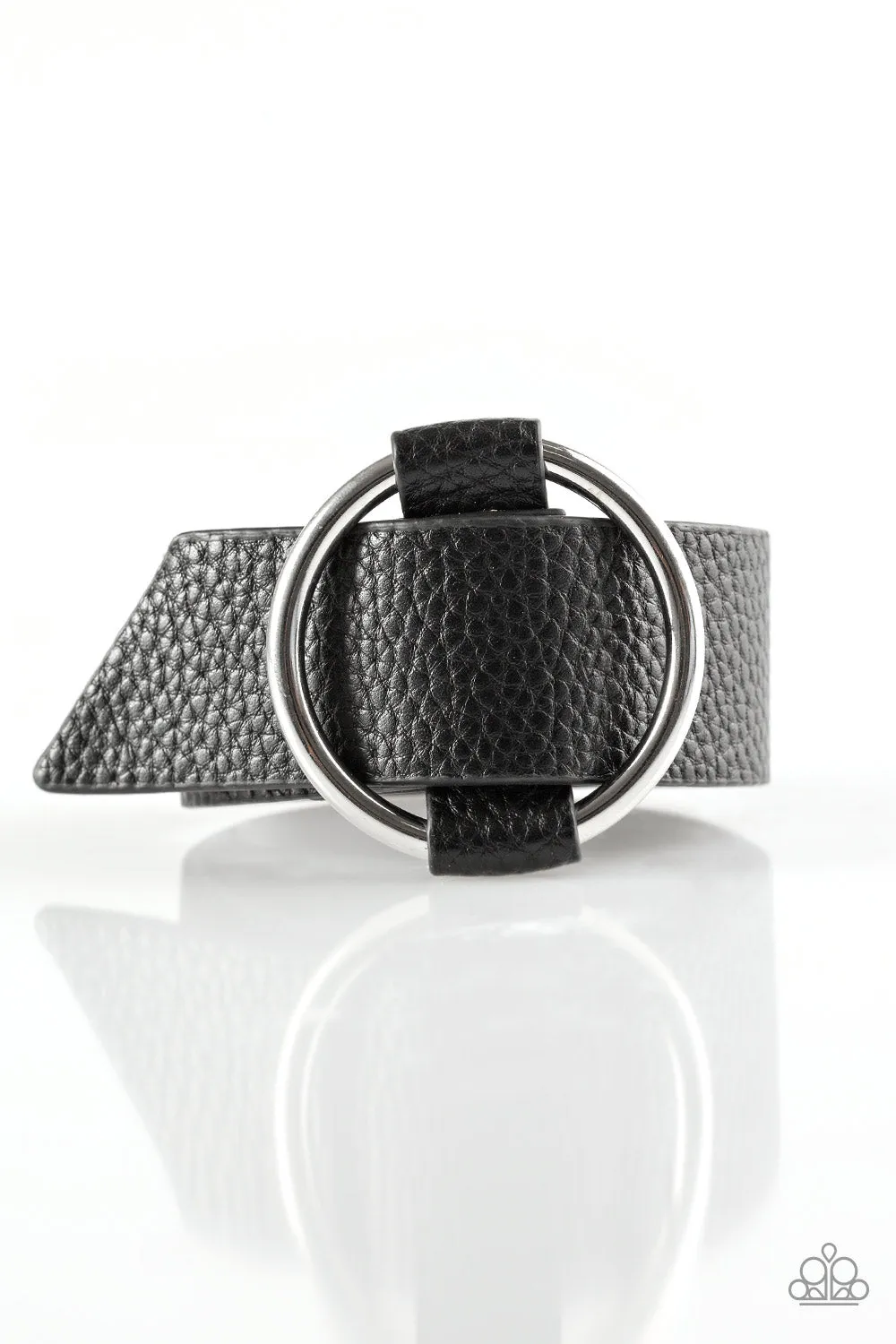 Paparazzi - Simply Stylish - Black Bracelet