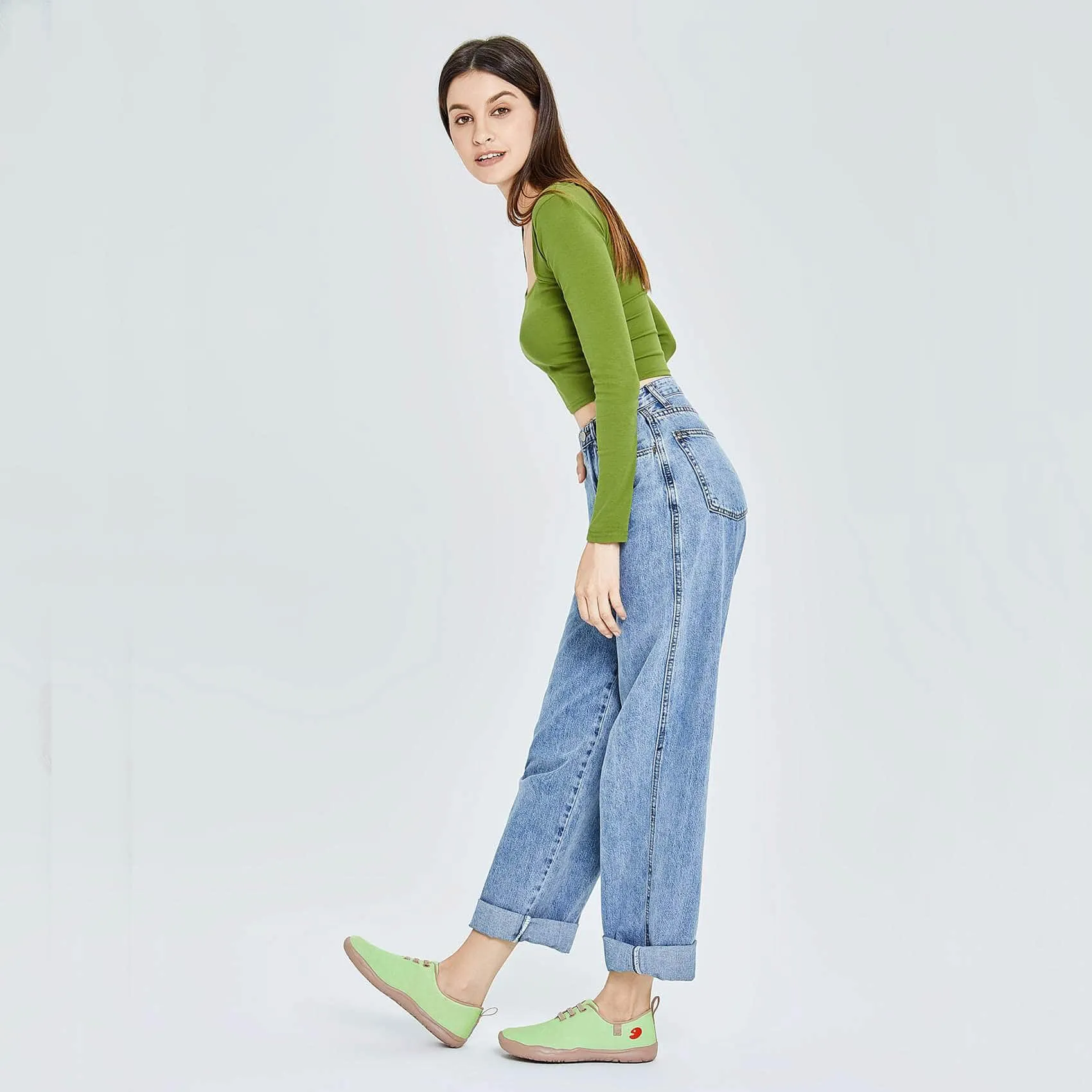 Pastel Green Moguer Women