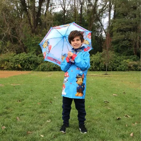 Paw Patrol Slicker and Umbrella Rain-wear Set