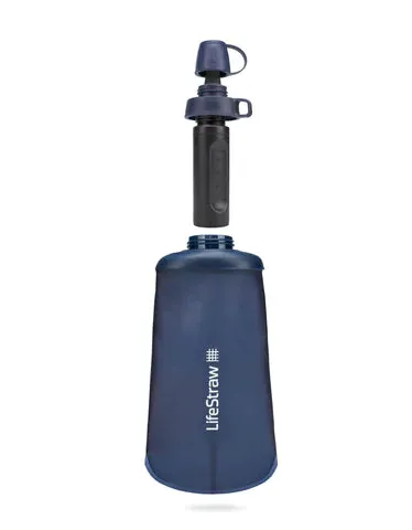 Peak Series Collapsible Squeeze Bottle with Filter - 650ml
