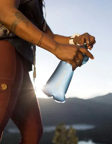 Peak Series Collapsible Squeeze Bottle with Filter - 650ml