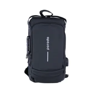 Porodo Lifestyle Water-Proof Oxford Fanny Pack With USB-A Port