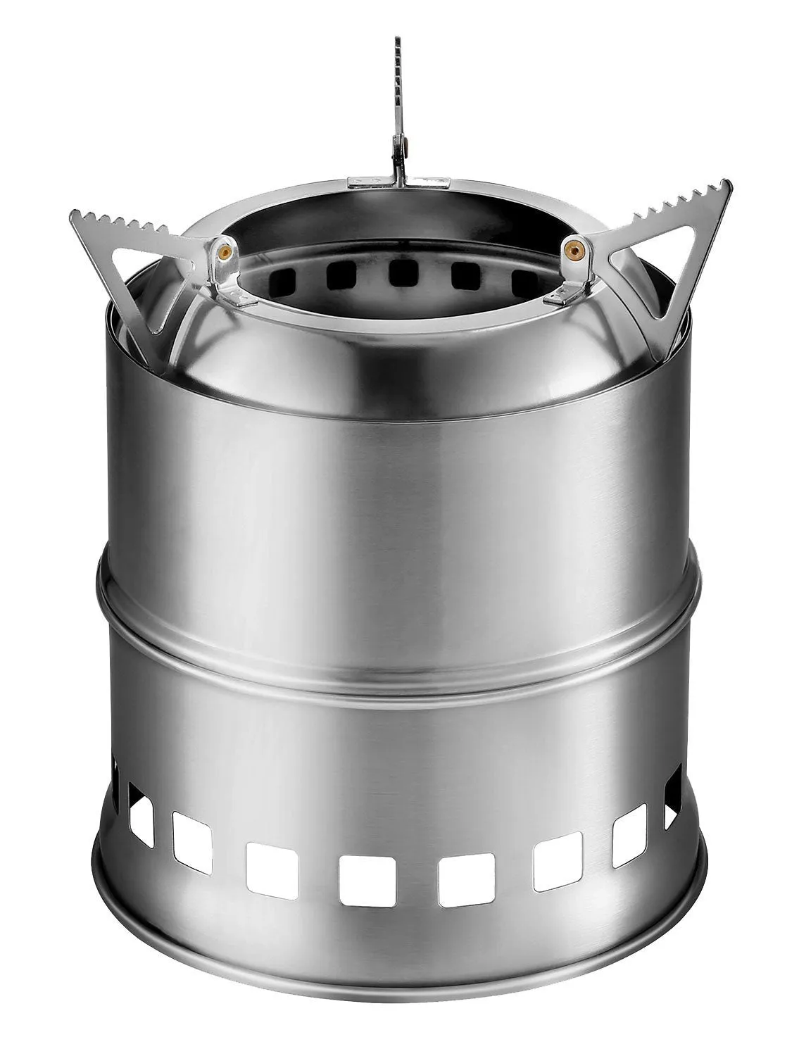 Portable Lightweight Stainless Steel Wood Burning Camping Stove