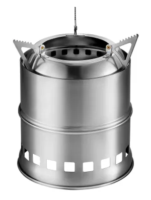 Portable Lightweight Stainless Steel Wood Burning Camping Stove
