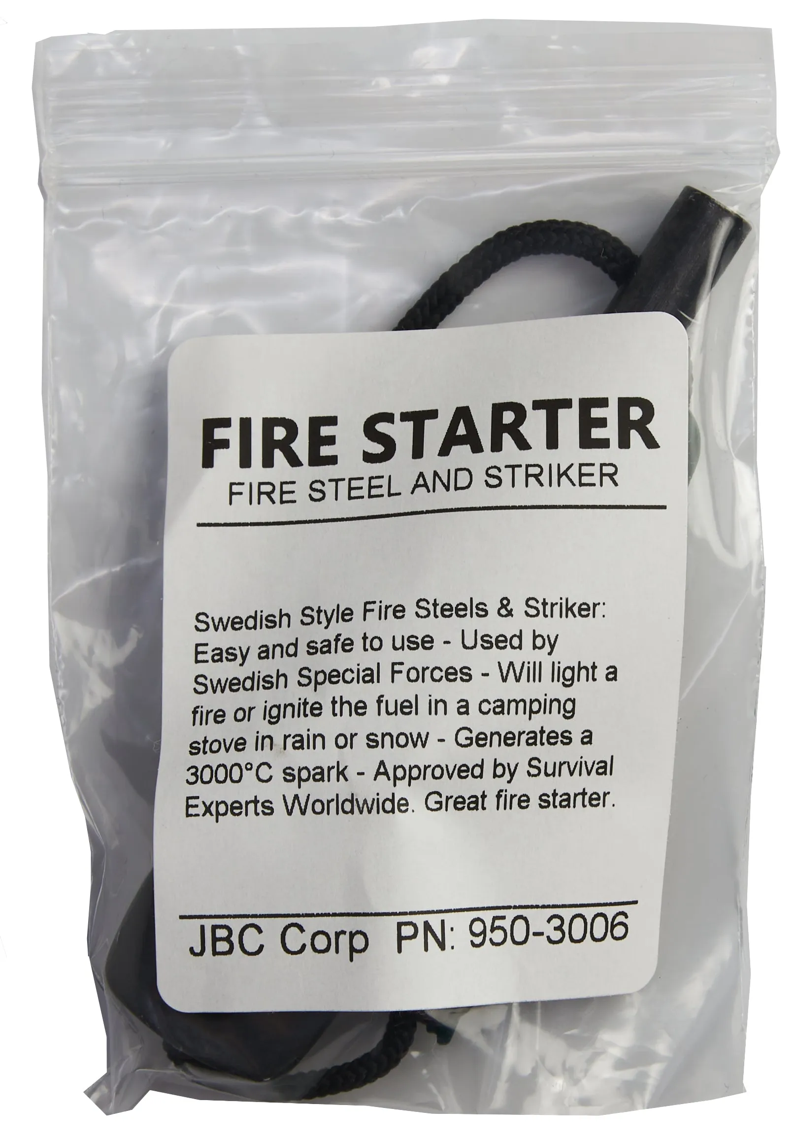 Pro Force NDūR Swedish Style Fire Steel & Striker Scout