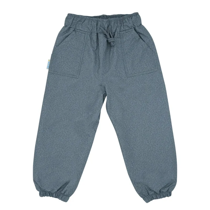 Puddle-Dry Rain Pants (Single Layer) | Heather Grey