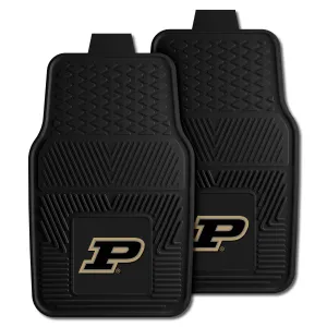 Purdue University 2-pc Vinyl Car Mat Set
