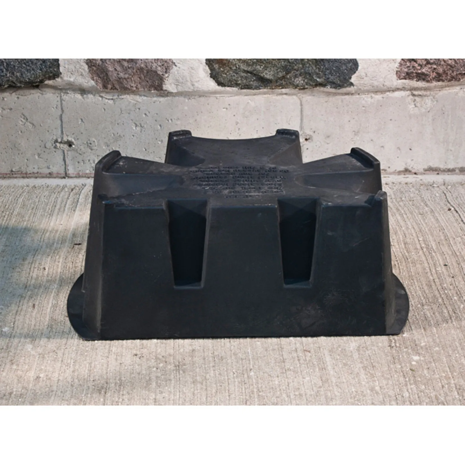 Rain Barrel Stand for 50 Gallon Rain Barrel Flat Back RTS Home Accents Black NEW