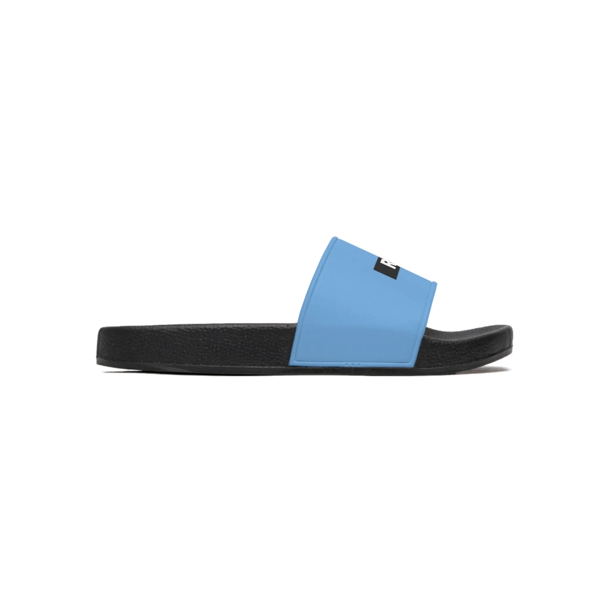 Raw Sushi "RAW STAMP" Slide Sandals nipsey blue