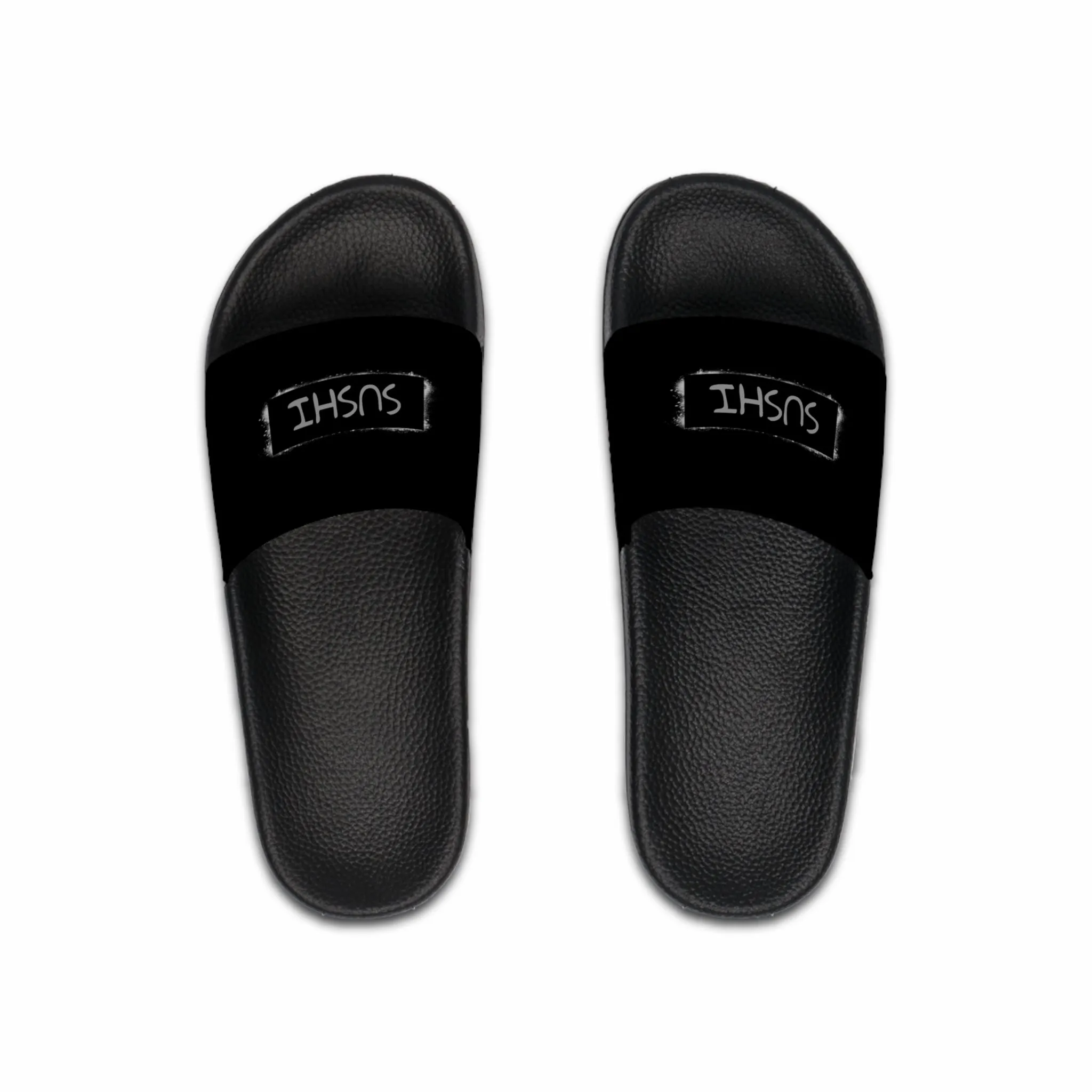 Raw Sushi "SUSHI STAMP" Slide Sandals blk