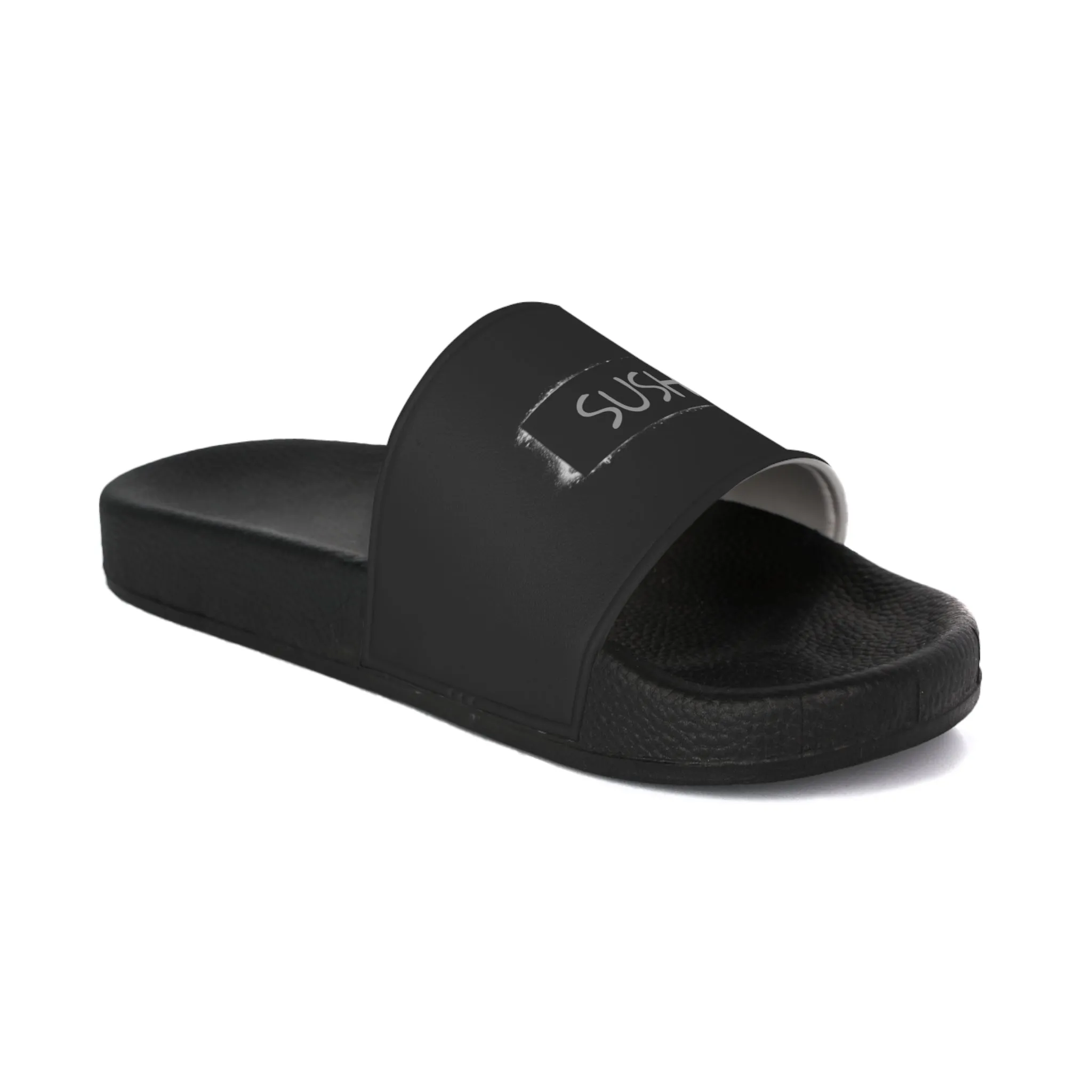 Raw Sushi "SUSHI STAMP" Slide Sandals blk