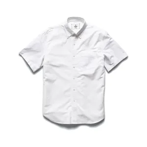 Reigning Champ Men Woven Windsor Oxford Shirt White RC-8003-WHT