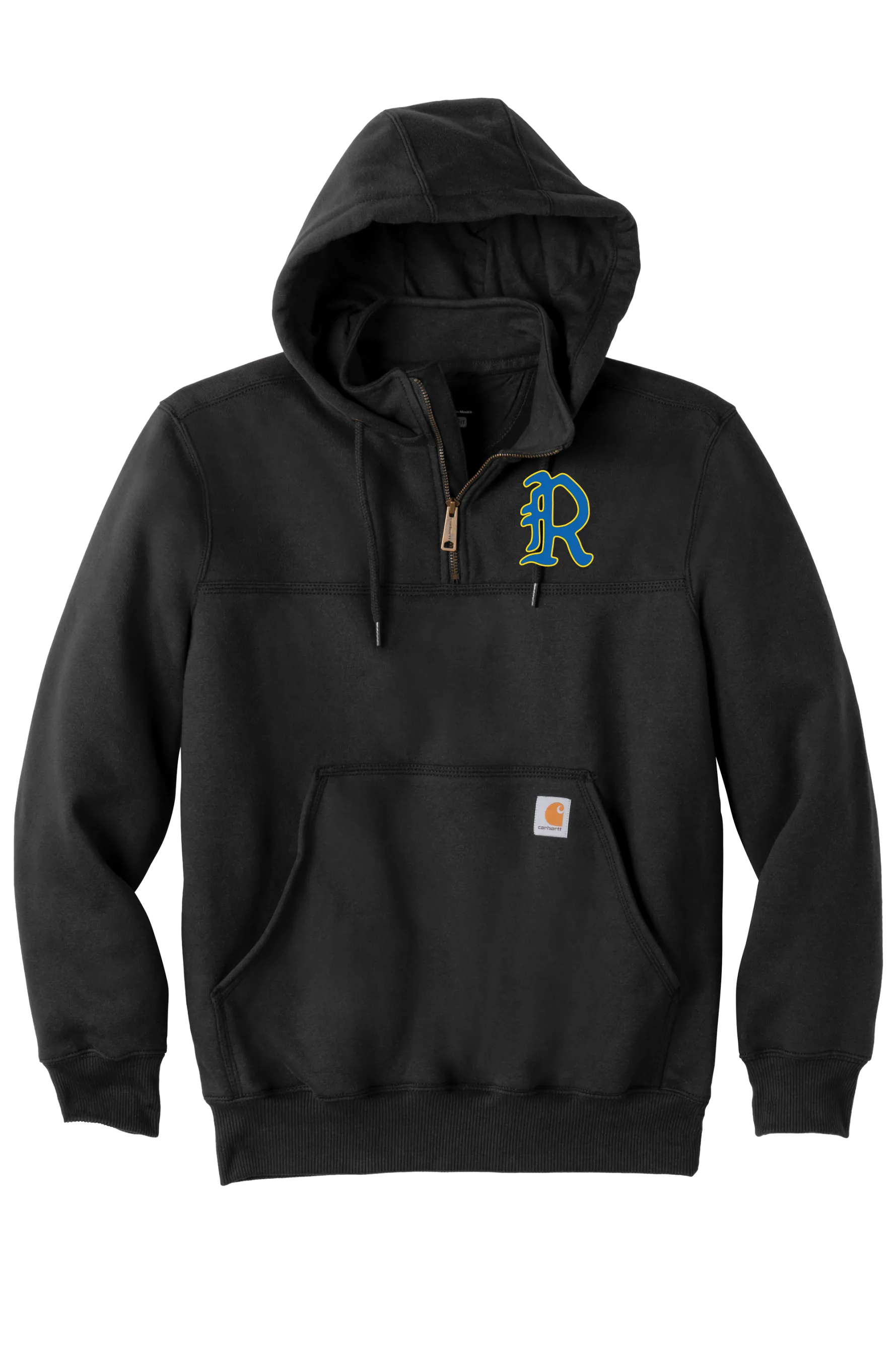 Rochester Carhartt Rain Defender Paxton Heavyweight Hooded Zip Mock Sweatshirt