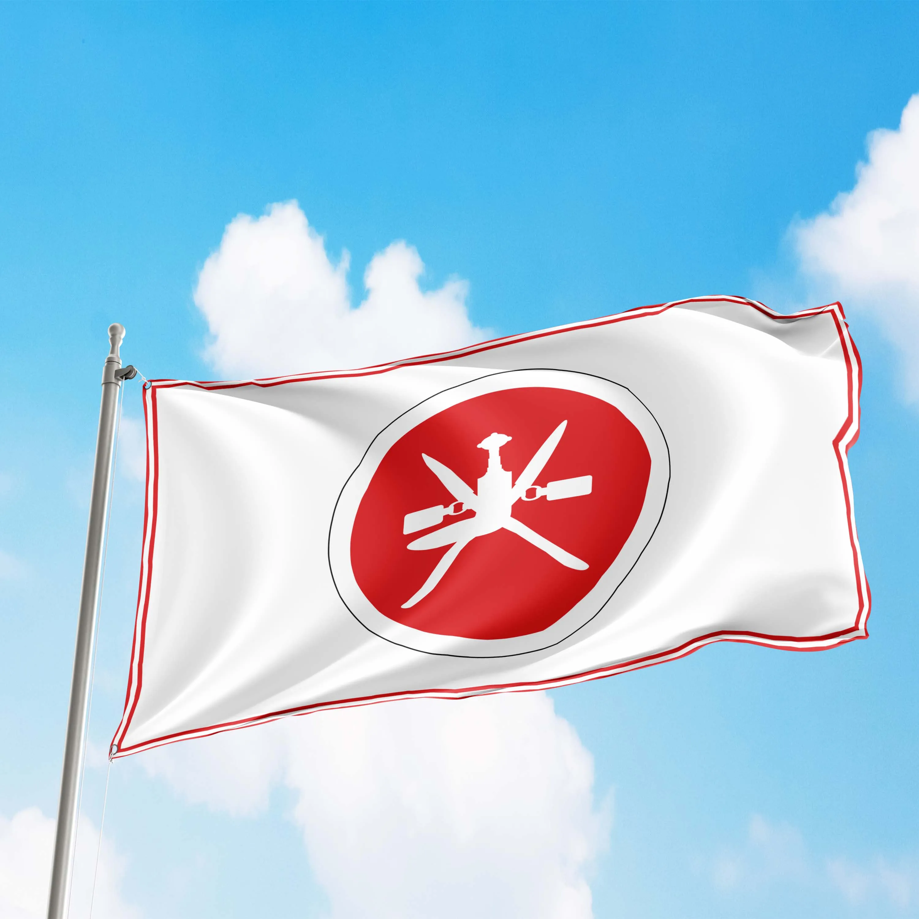 Royal Air Force of Oman Roundel Flag Banner
