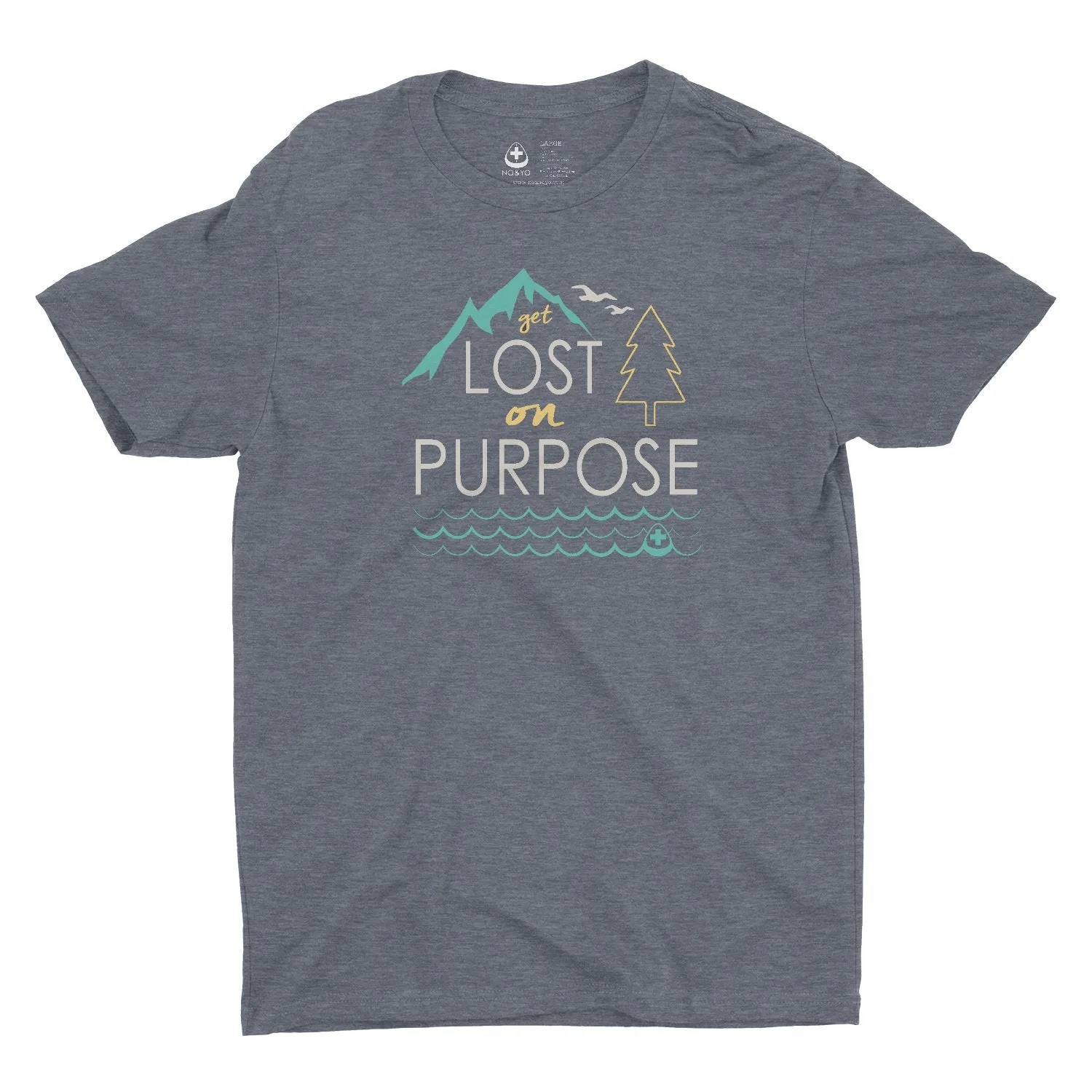 Rugged Men’s Get Lost On Purpose Graphic Tee