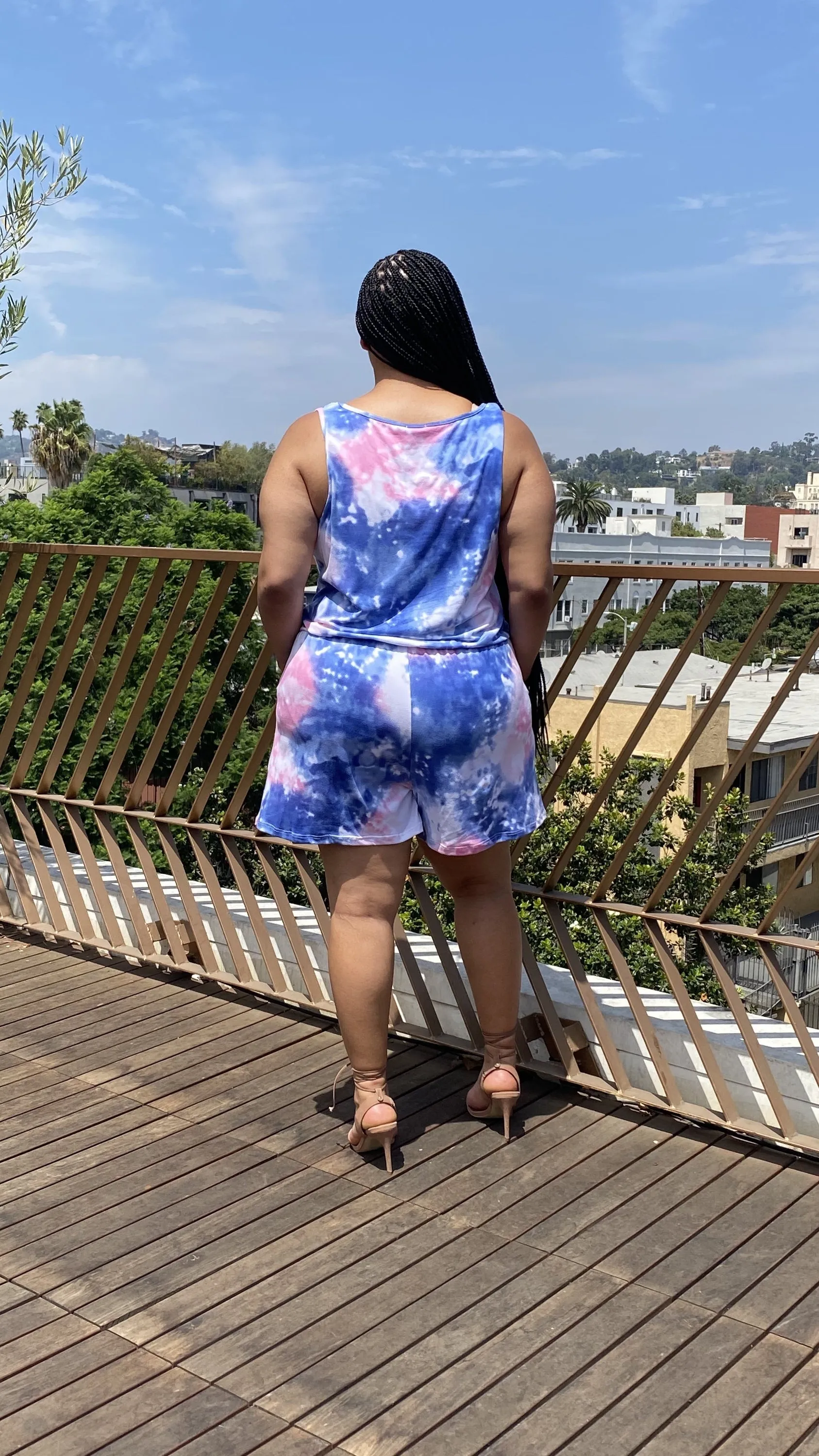 Sarah Tie Dye Romper