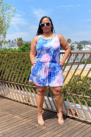 Sarah Tie Dye Romper
