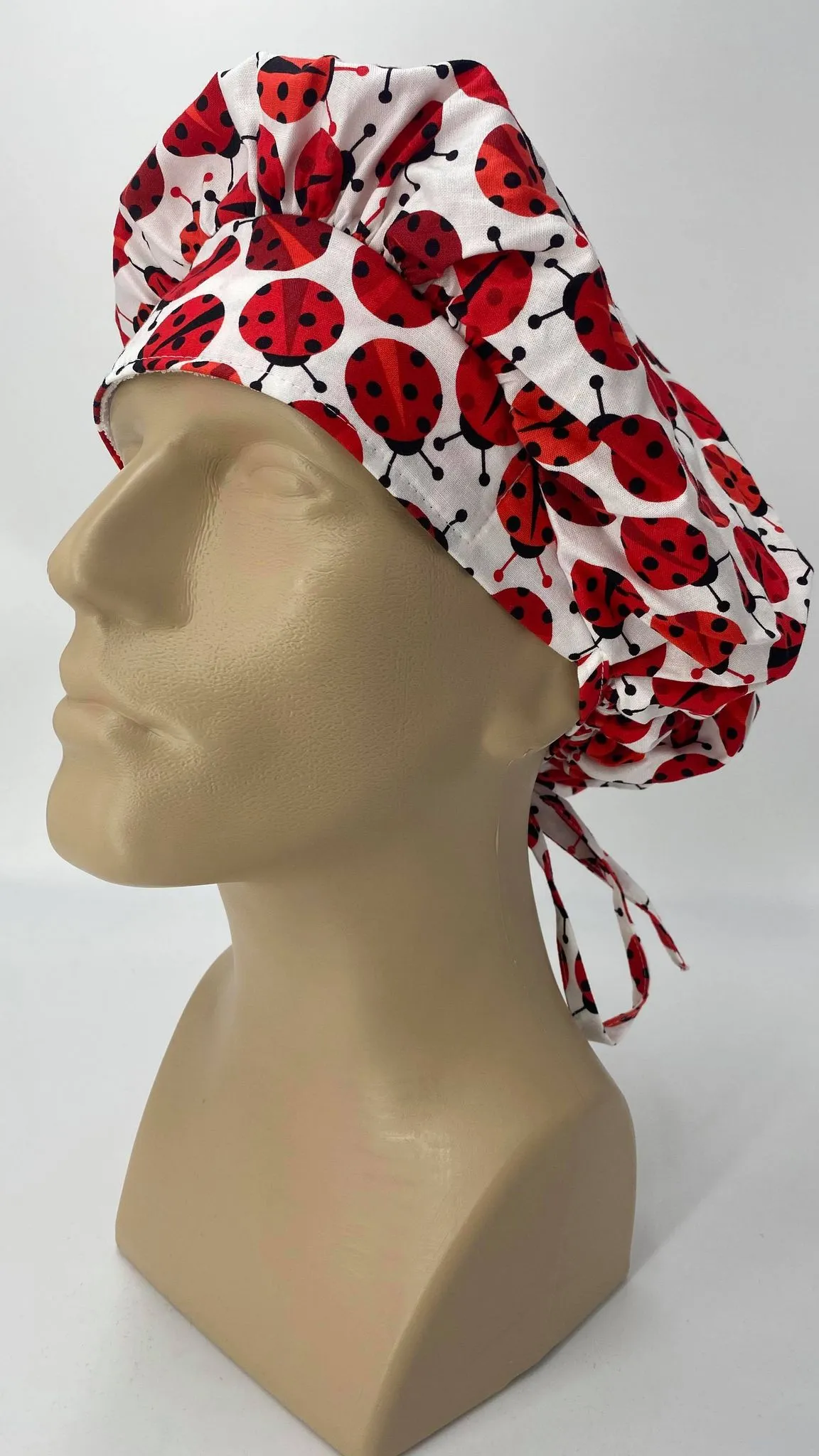 Scrub Hat Medical Hair Bonnet Surgeon Head Cover Surgical Cap Nurse Bouffant Nursing Ponytail Holder Operating Room