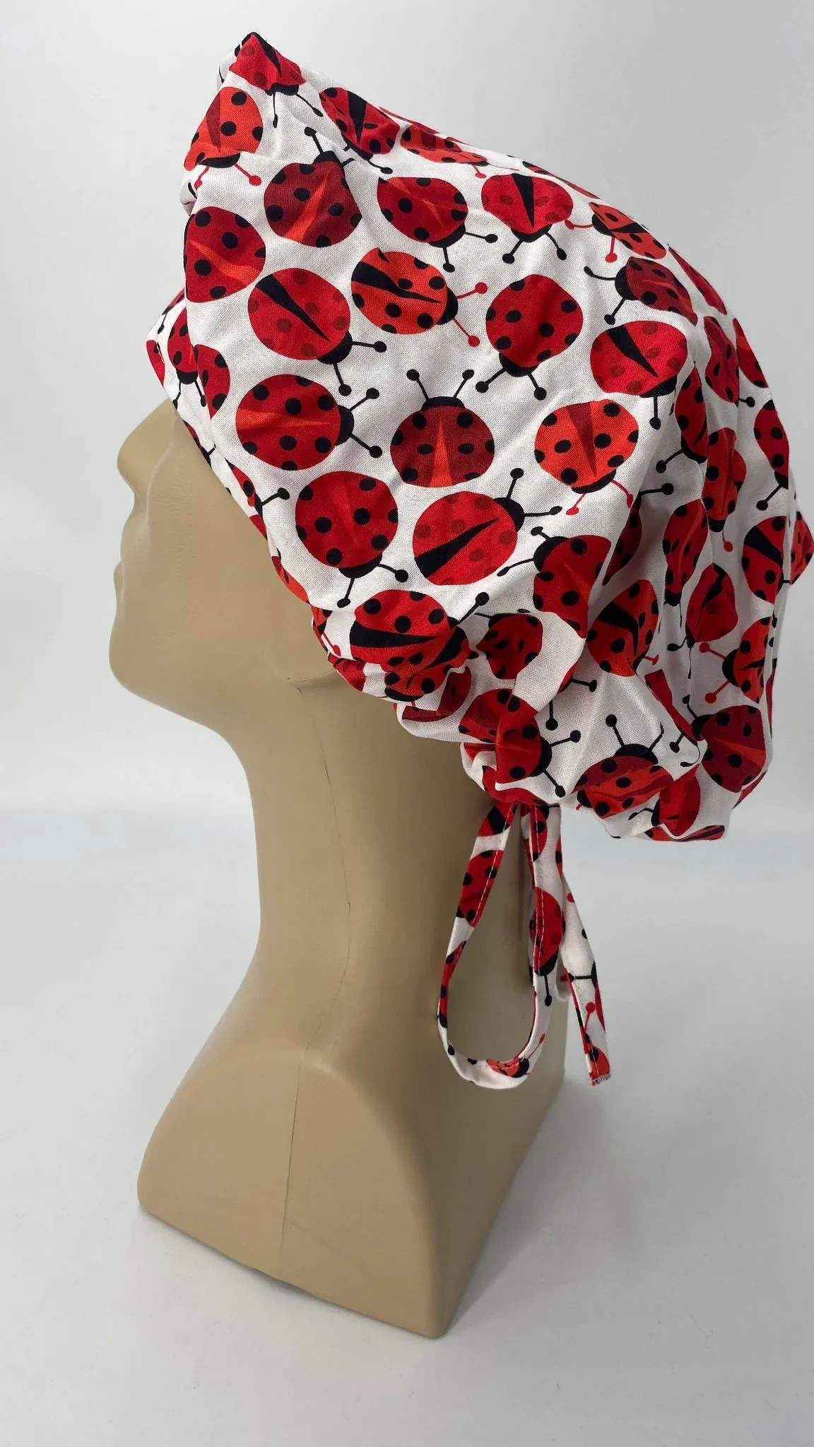 Scrub Hat Medical Hair Bonnet Surgeon Head Cover Surgical Cap Nurse Bouffant Nursing Ponytail Holder Operating Room